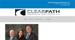 Desktop Screenshot of clearpathfinancialsolutions.com