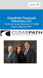 Mobile Screenshot of clearpathfinancialsolutions.com